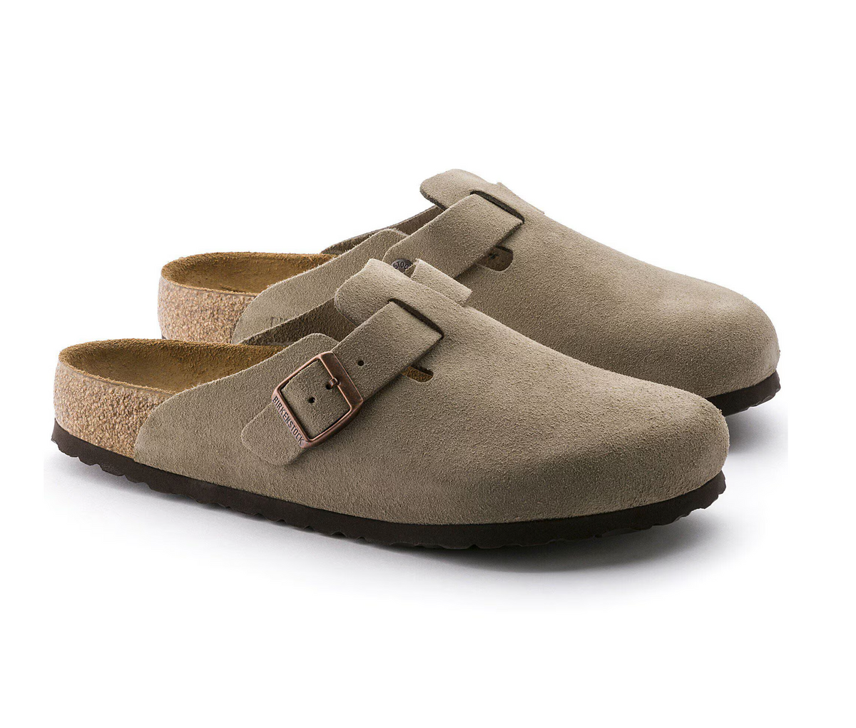 Boston Suede Leather in Taupe