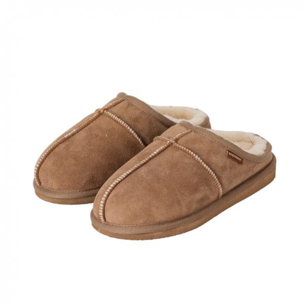 Bobo Sheepskin Slipper in Chestnut