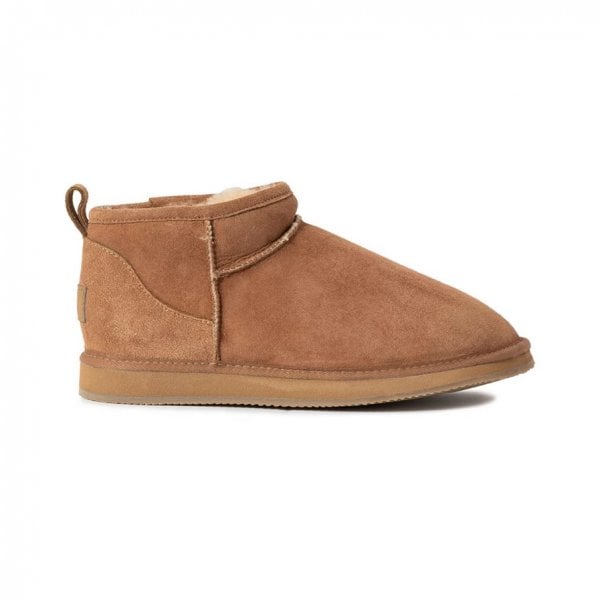 Kim Low Sheepskin Boots in Chestnut