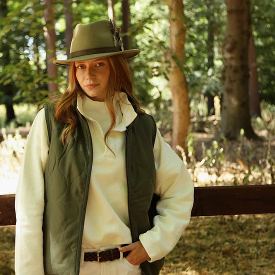 The Suffolk Fedora Bronze Feather