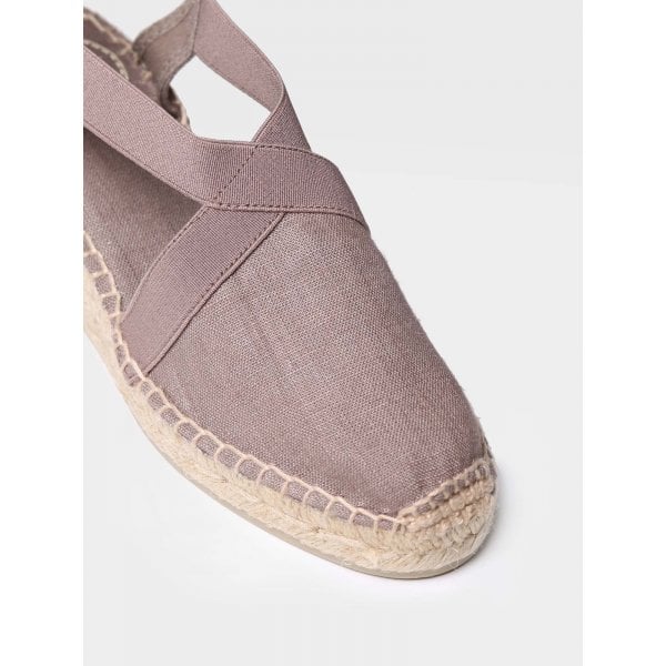 Ter Wedge Heel Espadrille in Taupe