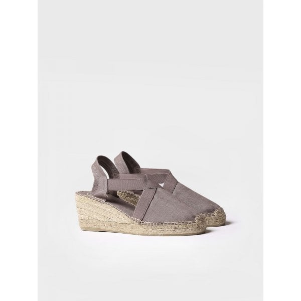 Ter Wedge Heel Espadrille in Taupe