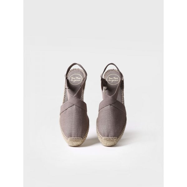 Ter Wedge Heel Espadrille in Taupe