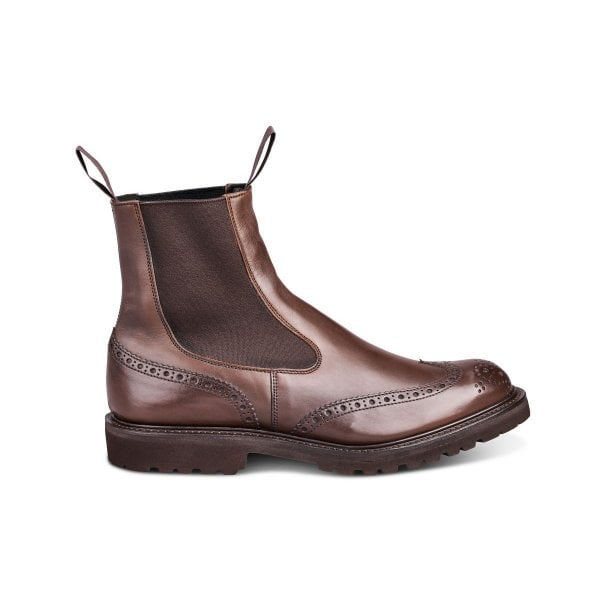 Mens Henry Country Leather dealer Boot in Espresso