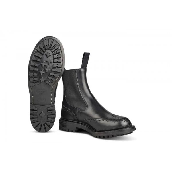 Silvia Country Dealer Boot in Black