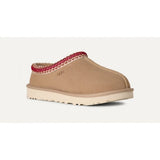 Womens Tasman II Slipper in Sand / Dark cherry