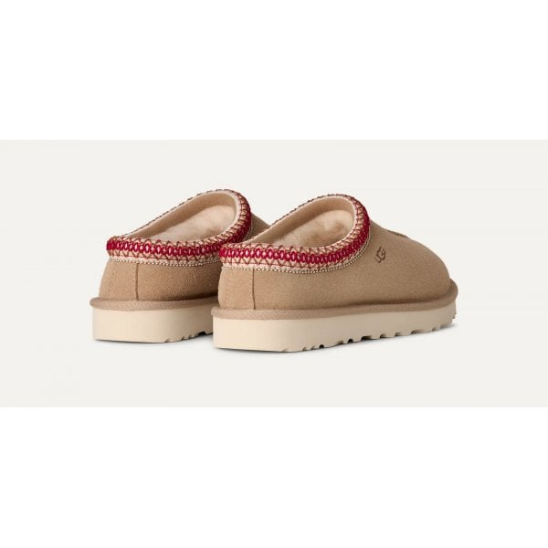 Womens Tasman II Slipper in Sand / Dark cherry