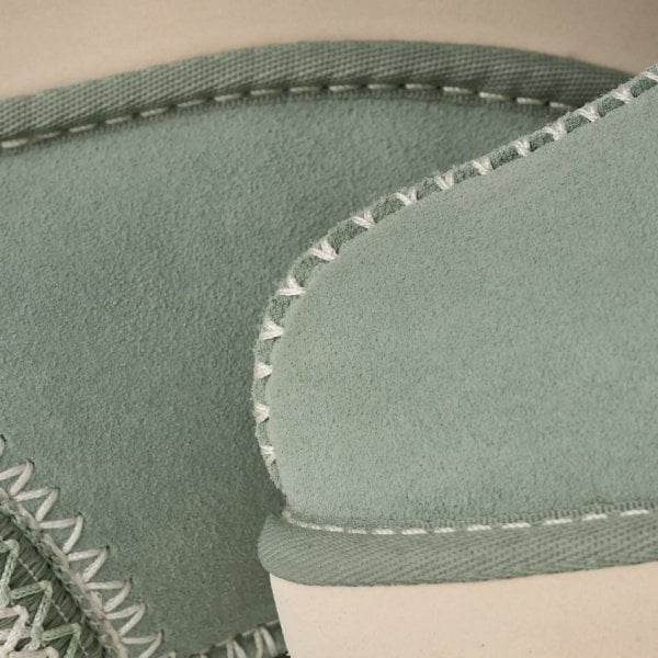 Womens Tasman Meadow Accent slipper in Artichoke green