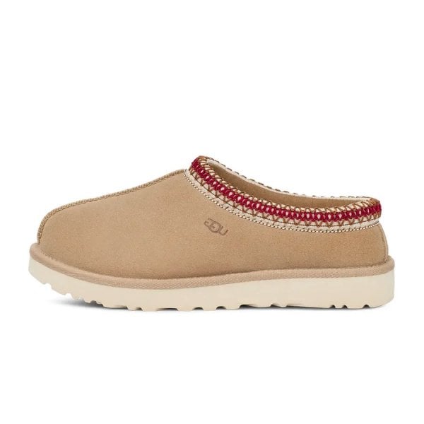Tasman Slipper in Sand/Dark Cherry