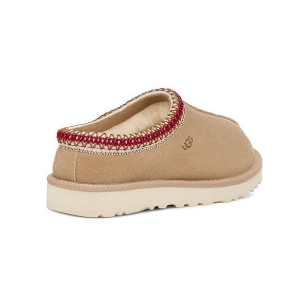 Tasman Slipper in Sand/Dark Cherry