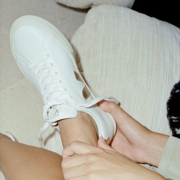 Campo Trainer in White Platine