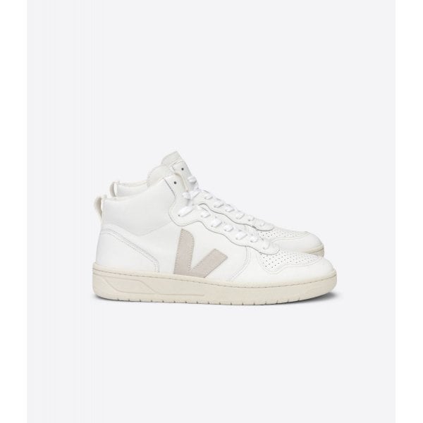 V15 Trainer in Extra White Leather