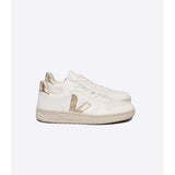 Womens V10 Leather Shoe in Extra white Platine