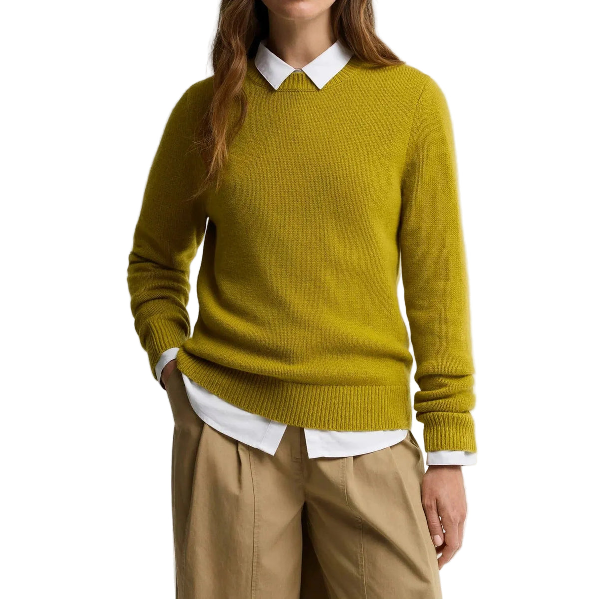 Woodhouse Wool-Cashmere Crew Neck Jumper