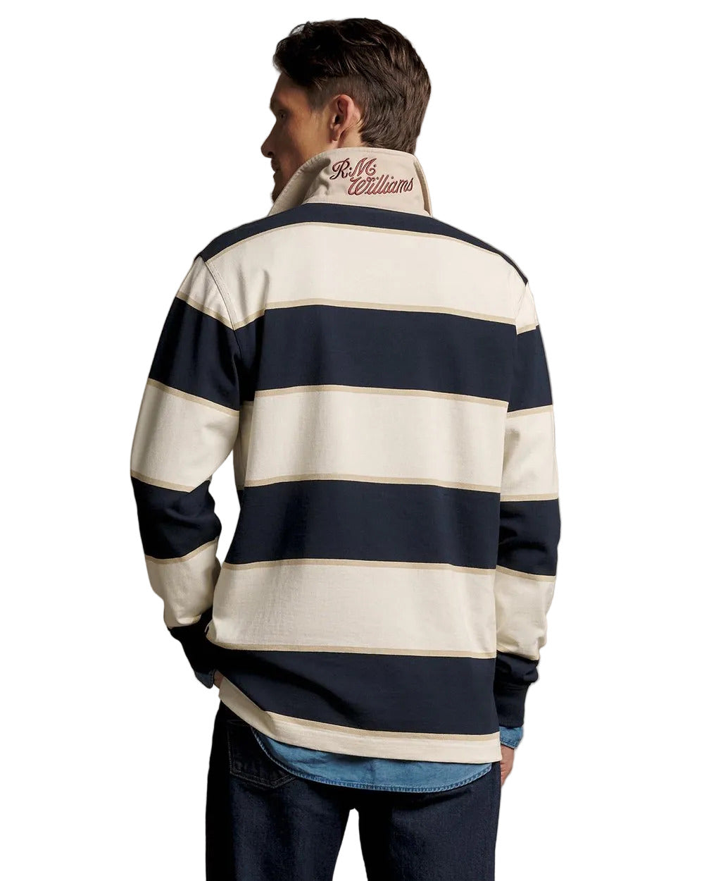 Balmain Stripe Rugby Shirt