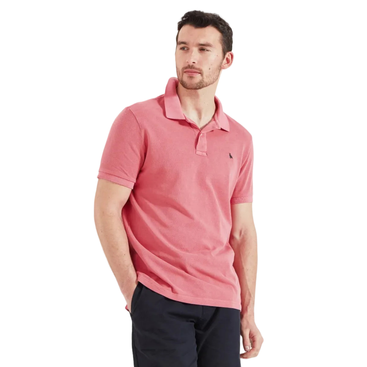 St Ives Garment Dyed Polo Shirt