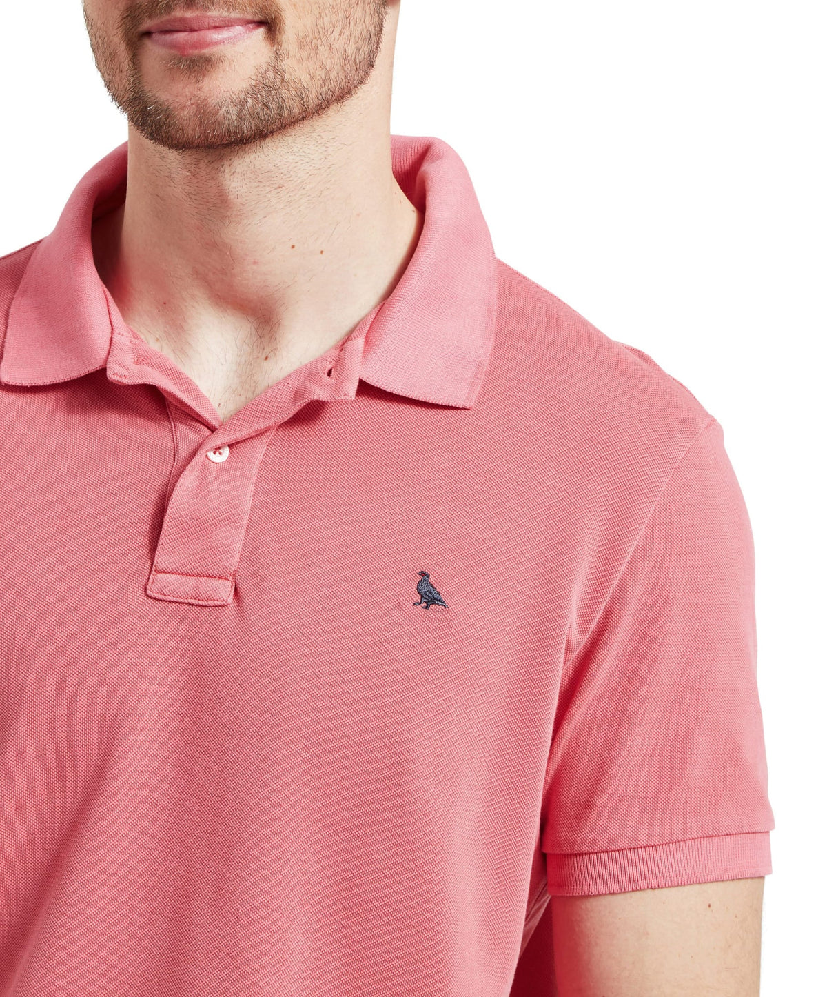 St Ives Garment Dyed Polo Shirt