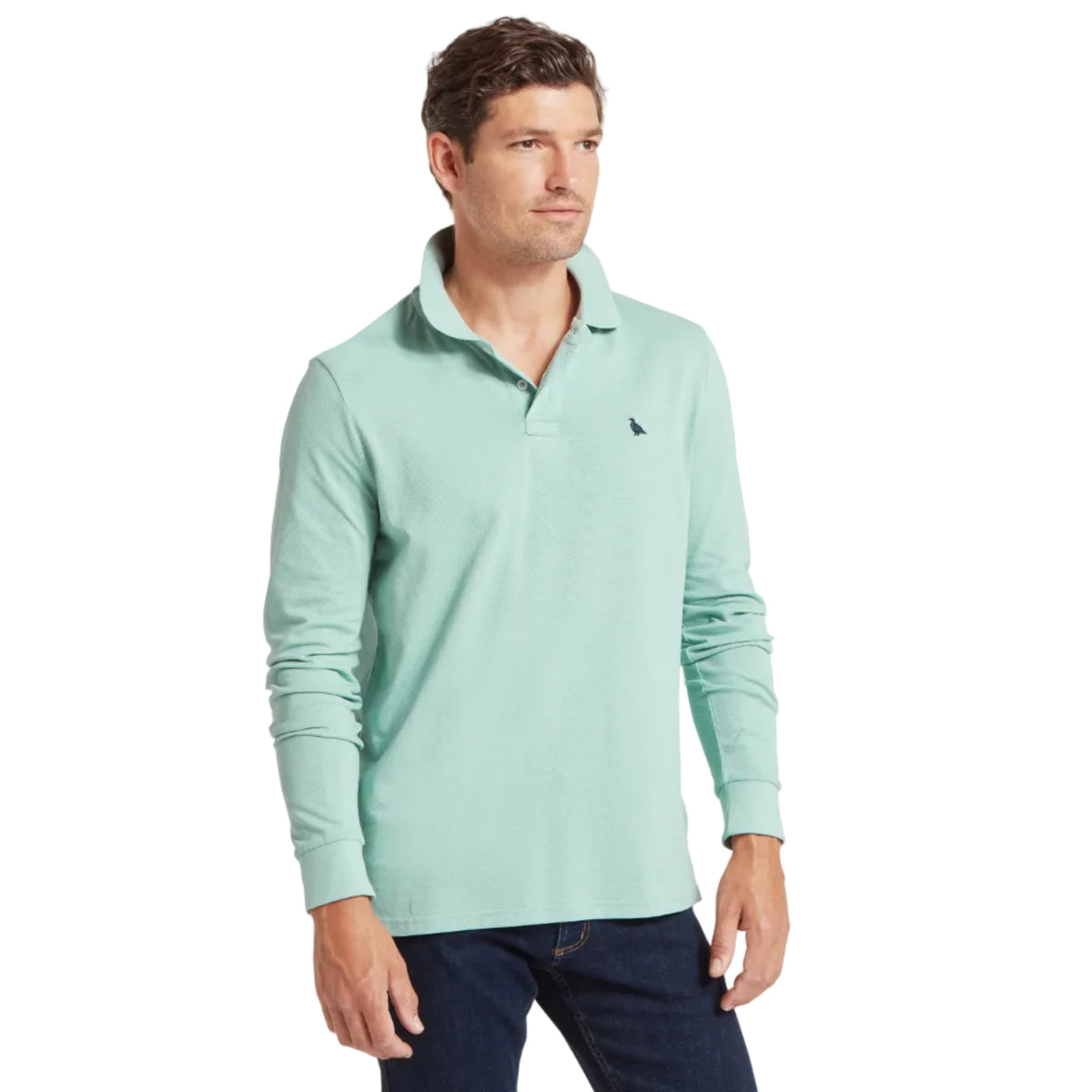 St Ives Long Sleeve Polo Shirt